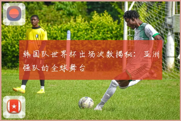 韩国队世界杯出场次数揭秘：亚洲强队的全球舞台